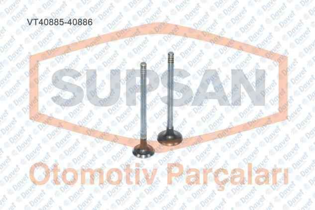 SUP-102539116 Subap Takimi ( Ford  Fiesta V 1.25 16v Benzinli M7ja Myjb )